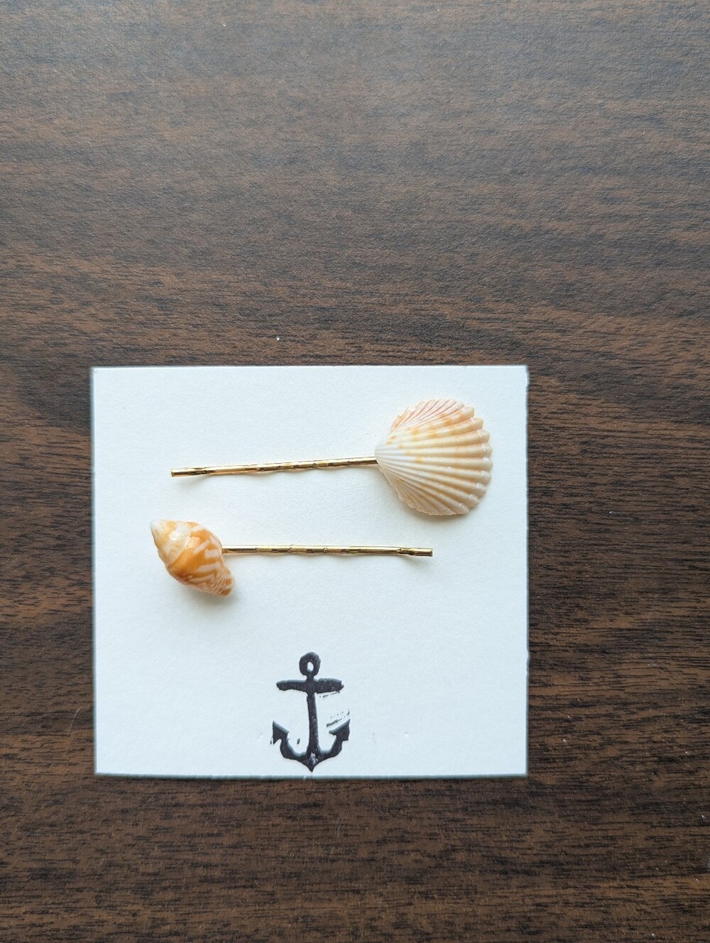 Seashell Hair Pins
